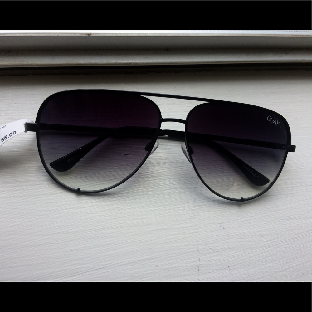 QUAY HIGHKEY  Black/Fade